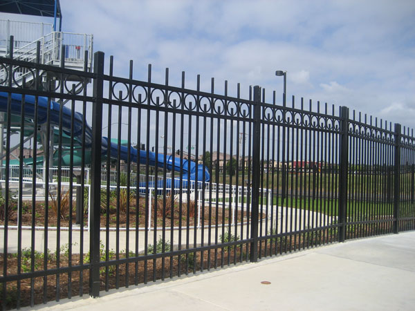 Commercial Wrought Iron Fence San Diego