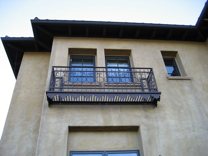 Iron Balcony Railings San Diego