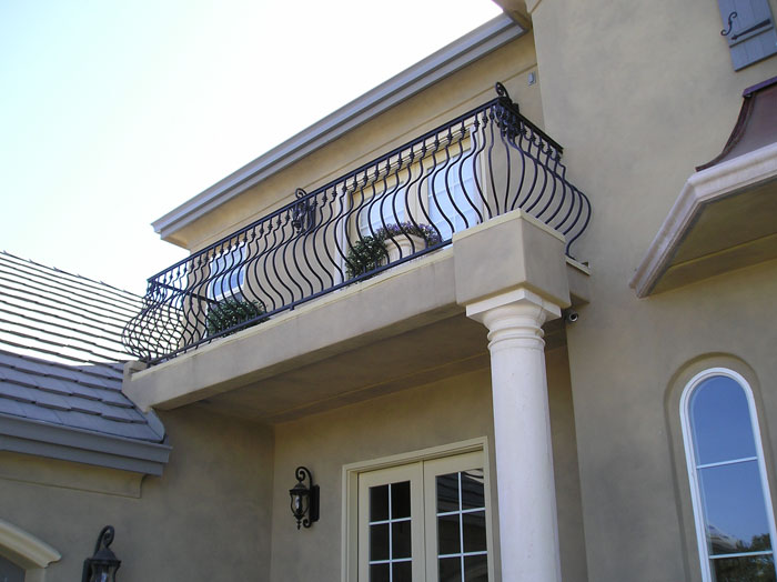 Iron Balcony Railings San Diego